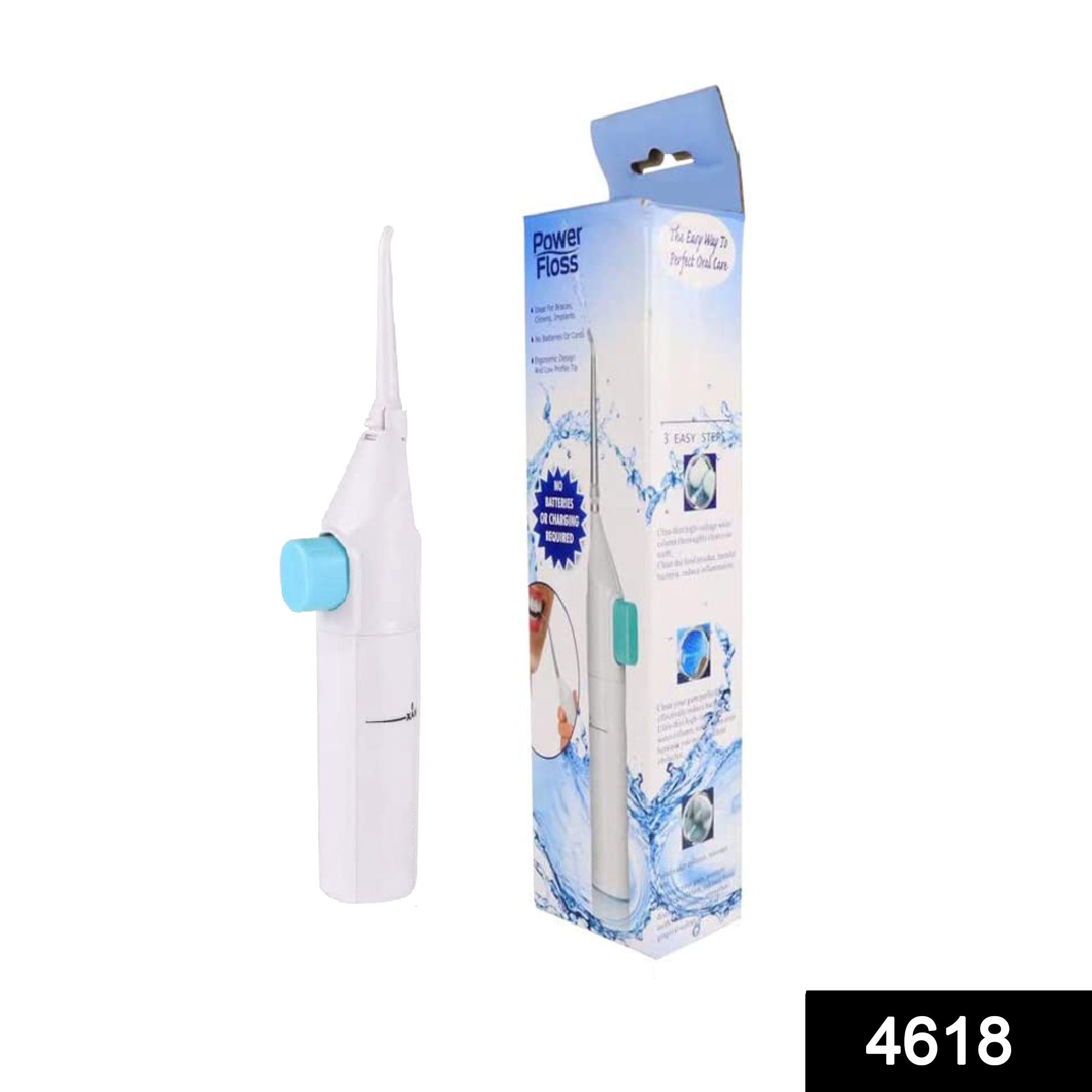 Portable water flosser for dental hygiene Portable water flosser for dental hygiene